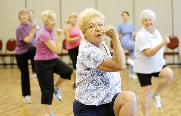 Senior aerobics online